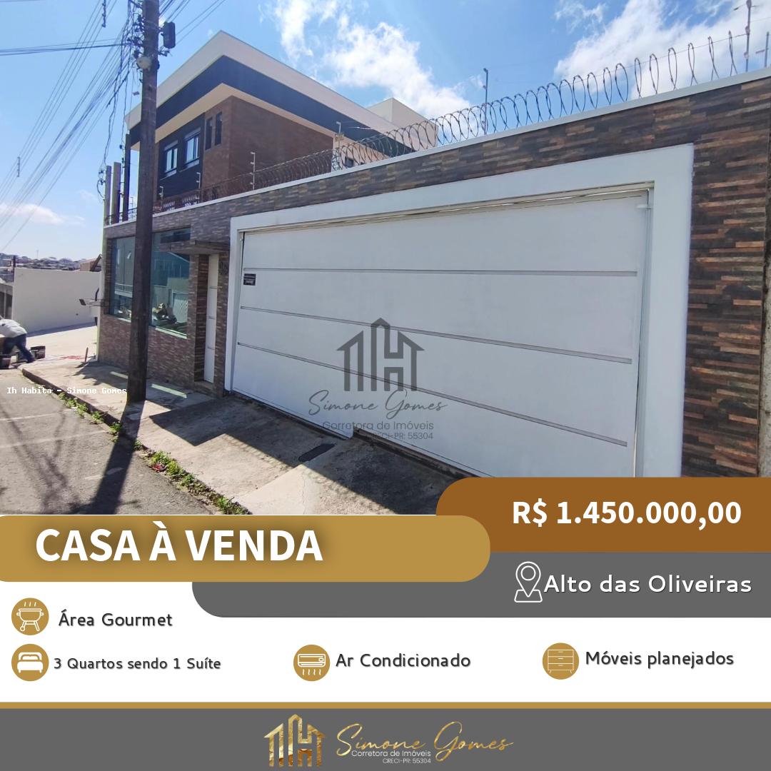 Casa para Venda em Tel�maco Borba, Alto das Oliveiras